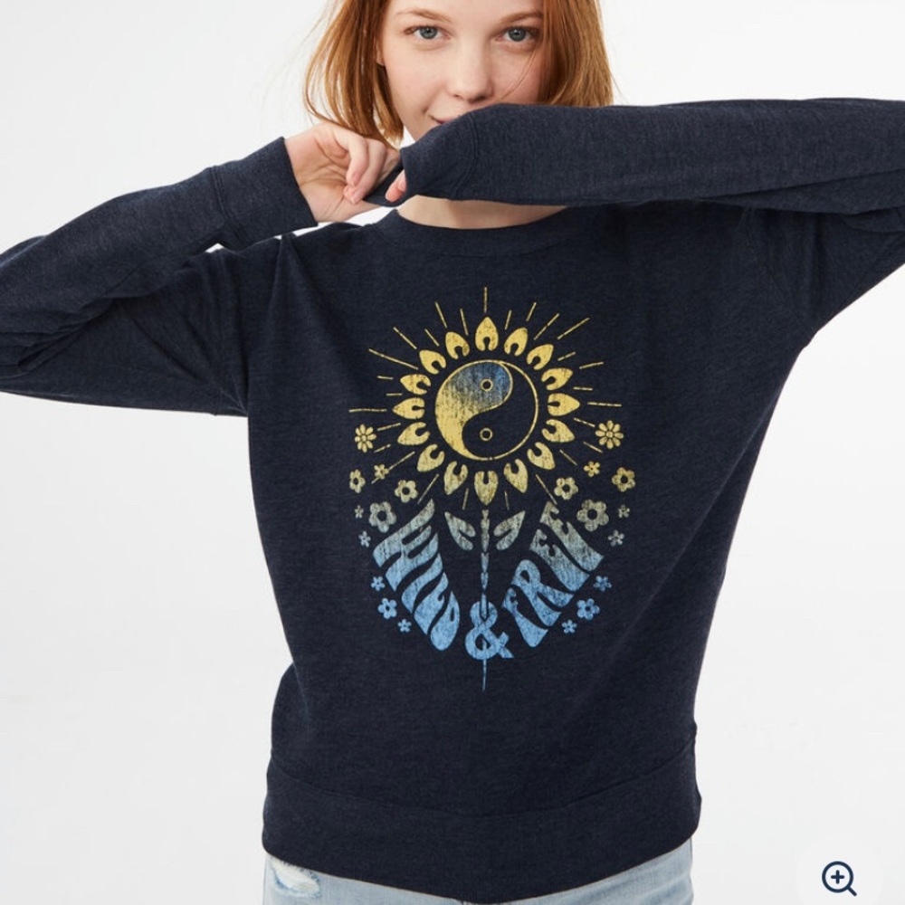 LLD Wild & Free Crew Sweatshirt